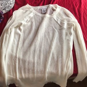 white see through top